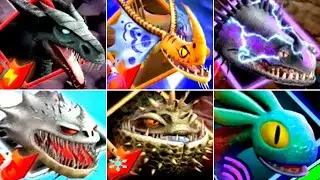 DreamWorks Dragons: Legends of The Nine Realms - All Bosses + Ending
