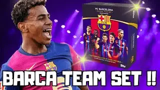 FC BARCELONA TEAM SET !! 😱🔥 BEKOMMEN WIR EIN AUTOGRAMM ?!