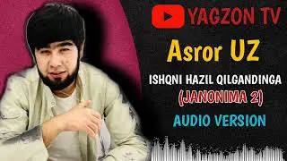 ISHQNI HAZIL QILGANDINGA 🥺 ( JANONIMA 2 COVER) | #NEW #TREND🔥 | ASROR UZ 🎧 | @Asroruzz