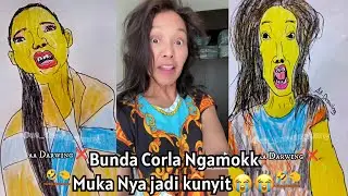 Viral Reaksi Bunda Corla Di Gambar AA Drawing😭 | Kocak Bener Buncor Jadi Kunyit!