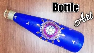 Bottle Art / DIY Bottle Decoration idea  / Waste Bottle Reuse Idea