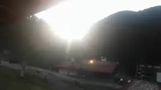 Восход солнца  над боснийскими горами