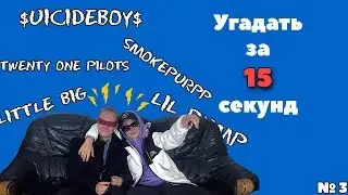 УГАДАТЬ ЗА 15 СЕКУНД №3 (Little big, 21Pilots, Bethoven)