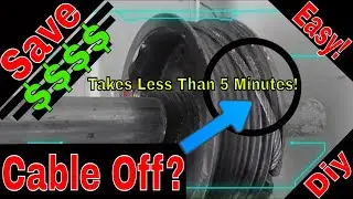 Cable Off Your Garage Door? | EASY DIY
