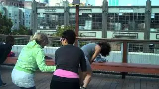 Dance Workout  Stretch Monday April 25, 2011