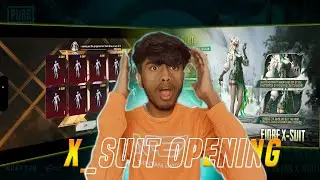 World Best Crate opening of New Fiore X-suit in BGMI | BGMI New Crate opening