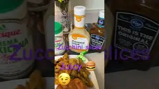 🥒zucchini slices Juicy 🍔Burger “Yummy “😋