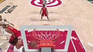MyPlayer Jaylen Griffin AMAZING Double Clutch Slam!