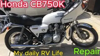 Honda CB750k Repair - Disaster strikes -