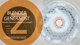 Blender Generalist | Blender dasturi interfeysi update