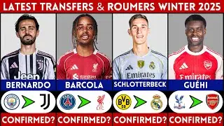 🚨 LATEST CONFIRMED TRANSFER NEWS AND RUMOURS WINTER 2026 | BARCOLA, BERNARDO, GUEHI, SCHLOTTERBECK..