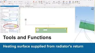 InstalSystem 5 - Heating surface supplied from radiator's return