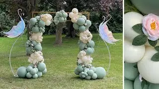 Rectangle Balloon Arch Tutorial | Garland Balloons Decoration