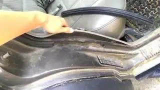 89 Cherokee Installing Door Weather Stripping