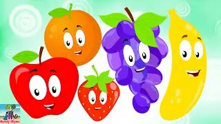 Five Little Fruits Song and Cartoon video for Kids