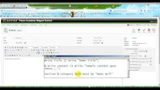 How to add news on News Bulletin