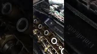 bmw e36 valve cover repaint & gasket replacement #e36 #e36m3 #diy #diyprojects