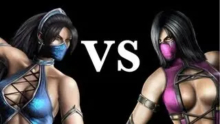 Mileena Kitana Sexy Mortal Kombat Stage Fatality