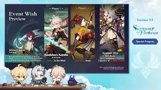 TRIPLE BANNERS! 4.5 BANNER UPDATE! (Neuvillette, Kazuha, Albedo) | Genshin Impact
