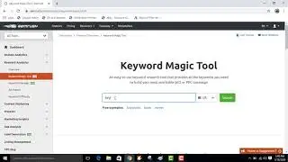 SEMrush Keyword Magic Tool Tutorial | Full Guide to SEMrush | Research keywords for SEO-2020