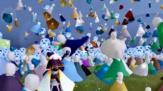 Sky kids watching the anniversary dance floor leave 😅🍰 | Sky CoTL
