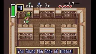 Where is the Book of Mudora? Zelda Link to the Past SNES