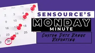 People Counting Custom Date Range Reporting