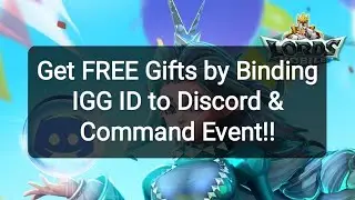 Get FREE Gifts by Binding IGG ID to Discord & Command Event - October 2022 