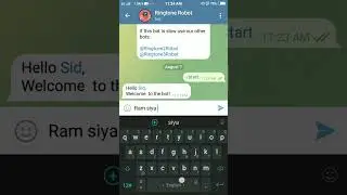 best telegram bot, robot function😱how to download ringtone/part2
