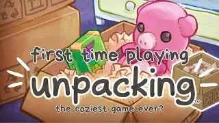 🔴 Playing UNPACKING for the first time! | Livestream