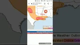 Tracking Severe Storms & Wild Fires🔥 South Central Region Next Week!!