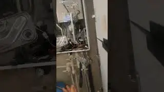 замена теплообменника Navien Deluxe C. полное  видео в канале