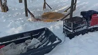 Первый выезд на буксе по настоящим делам.