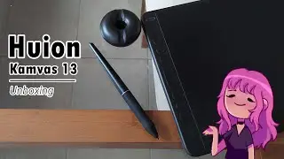 ¡Nueva tableta! (Huion Kamvas 13 Unboxing)