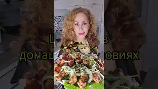 Шашлык в домашних условиях | Шашлык в гриле  | פרגית במרינדה על האש