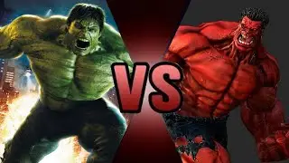 Халк VS красный Халк
