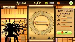 Shadow Fight 2 Legendary 100X Hermit Swords