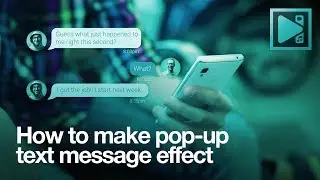 Lifehack: make a pop-up text message effect with VSDC Free Video Editor