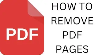 How to Remove PDF Pages from a PDF File