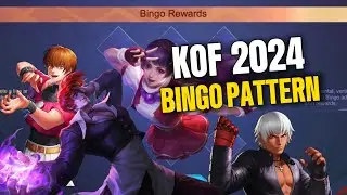 KOF 2024 BINGO PATTERN | KOF EVENTS!