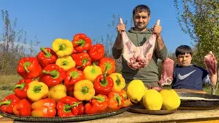 THE BEST RICE RECIPE! TOTALLY UNIQUE RECIPE FROM MOUNTAIN CHEF! RURAL VILLGE LIFE