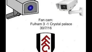 FanCam - Fulham 3 v 1 Crystal Palace - 30/7/16