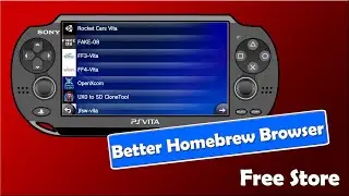 PS Vita Better Homebrew Browser The New homebrew store