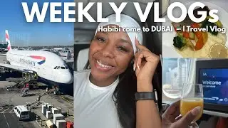 Dubai Travel Vlog 🇦🇪 | I Got the DJI Osmo 3! ✈️ | Room tour | EleGoldB