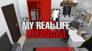 Making My Real Life Bedroom | No CC | The Sims 4 Speed Build