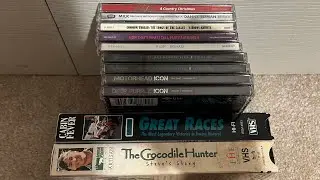 Big VHS/CD Update Video For 10/9/2024 (Plus Some Media I Recently Got In The Mail)