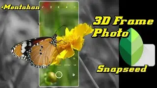 Cara Edit Foto Keren 3D Frame Photo di Snapseed Android & Ios