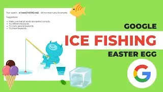 How to Reveal Hidden Secret Ice Fishing Game in Google Search | Google Easter Eggs 