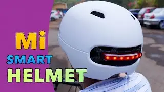 Xiaomi Smart Helmet for Bicycle with sensing brake warning LED light