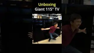 Unboxing a 115-inch TV (5000 Nits!) 🔥